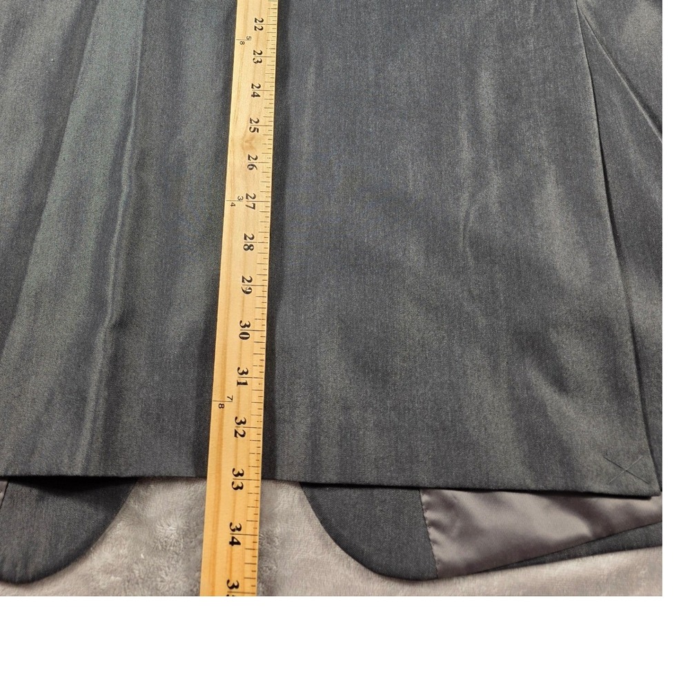 Perry Ellis Portfolio Jacket Mens‎ 52L Charcoal Comfort Stretch Slim Fit Blazer - Picture 7 of 10